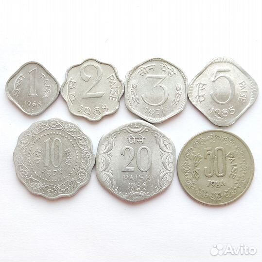 Индия (набор монет)