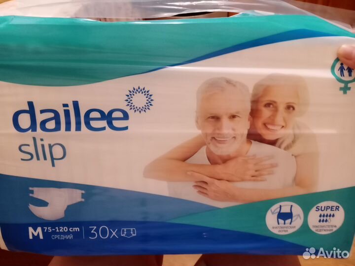 Памперсы для взрослых Dailee slip M размер