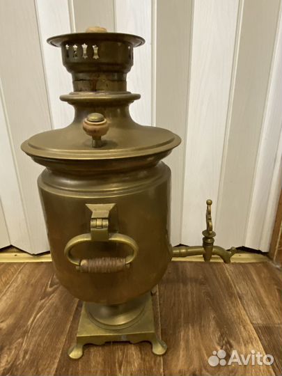 Самовар на дровах угольный фабрика Захряпина