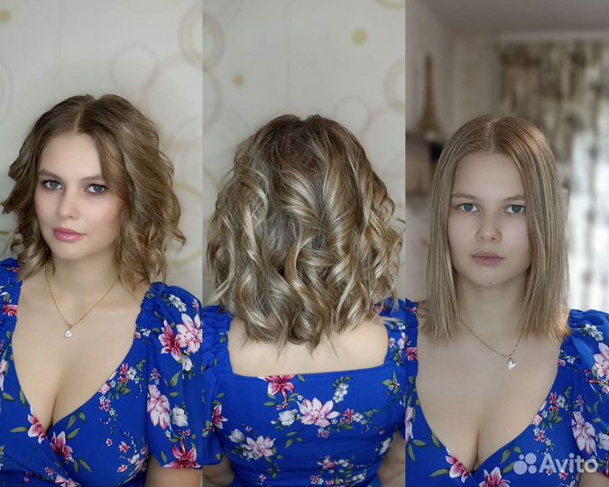 Макияж и локоны