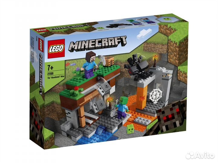 Lego Minecraft 21166 Заброшенная шахта