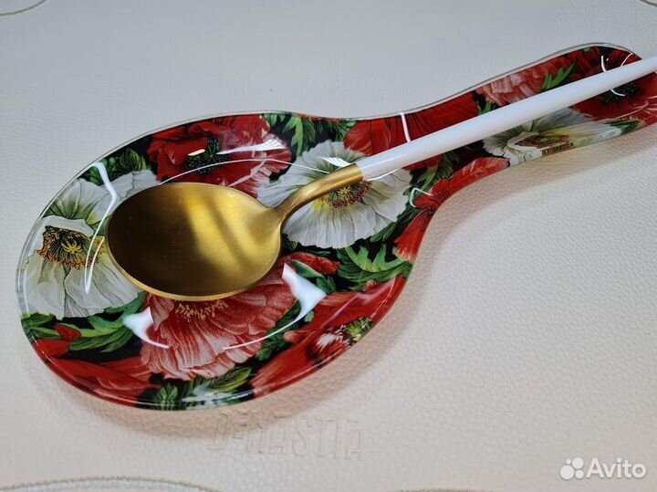 Подставка под ложку Маки