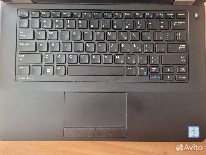 Ноутбук Dell E5470 intel i7+radeon сенсорный экран