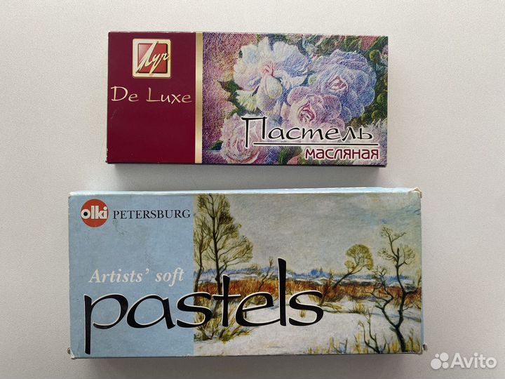 Пастель сухая и масляная