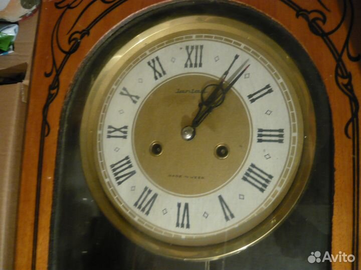 Часы с боем Янтарь СССР 1976 г
