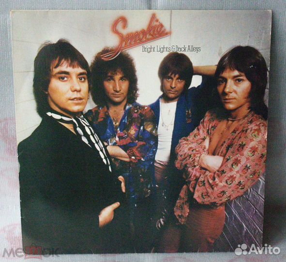 LP smokie- Bright lights and back alleys 1977