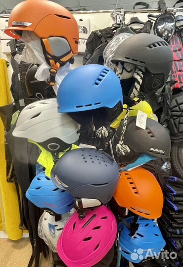 Горнолыжный шлем новый разные