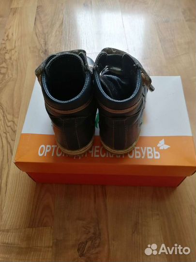 Ботинки демисезонные для мальчика р 28