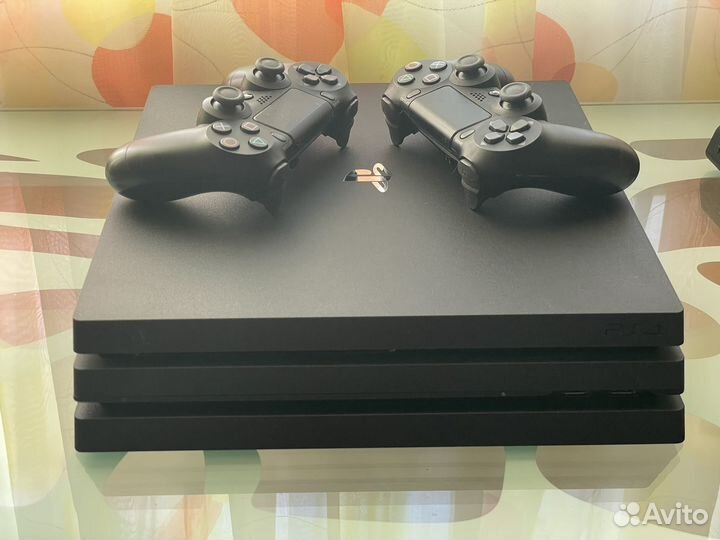 Sony playstation 4 PS4 pro 1tb + 6игр+док станция