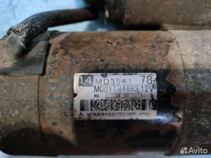 Стартер Mitsubishi MD356178