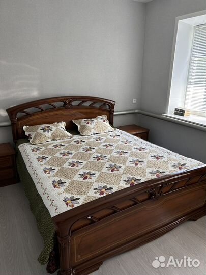 Покрывало стёганое с имитацией лоскутной техники