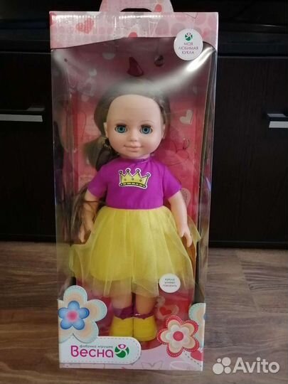 Кукла весна 42 см озвученная, пупс