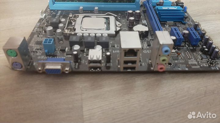 Материнская плата 1155 Asus P8H61 + intel G1610