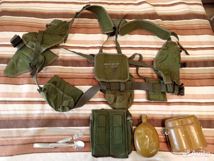 Разгрузочный жилет на основе рпс,с подсумками