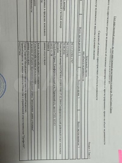 Участок 1,16 га (СНТ, ДНП)