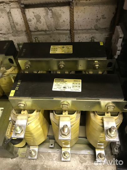 Siemens 4EU3022-1BA00-0A Дроссель 450A новый, 2 шт