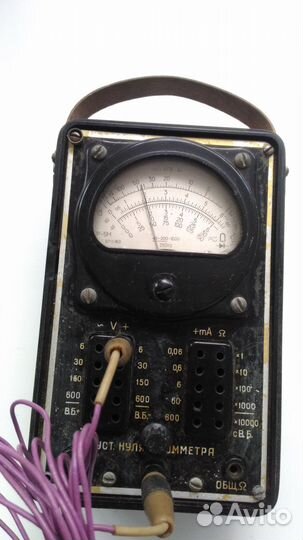 Тестер мультиметр пр-5м СССР