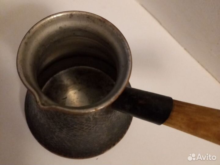 Турка для кофе медная