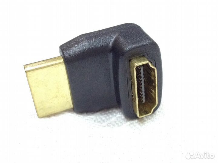 Уголок для hdmi кабеля, поворот на 90 град