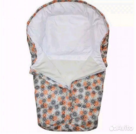 Конверт пуховый для коляски (санок)