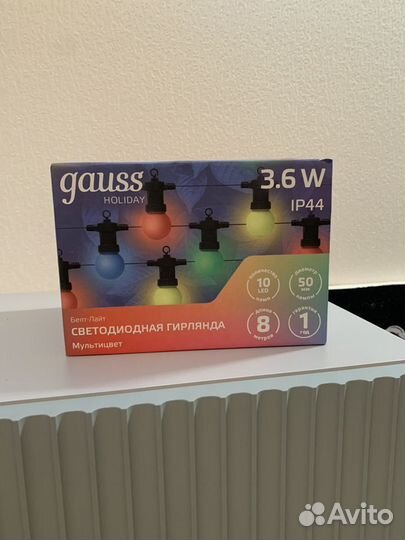 Светодиодная гирлянда белт-лайт Gauss Holiday