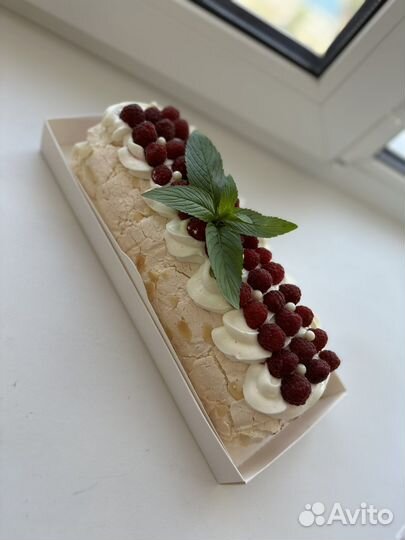 Меренговый рулет