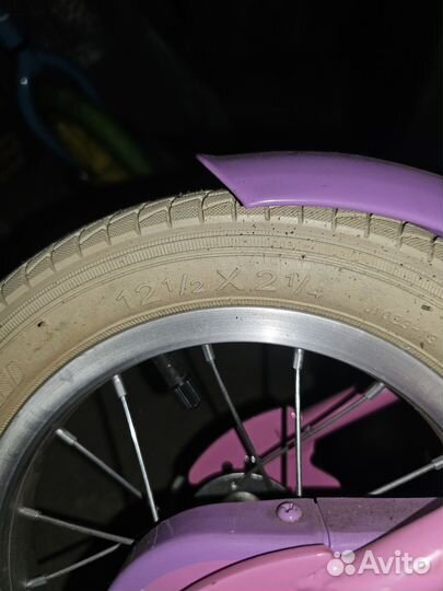 Детский велосипед четырехколесный 12