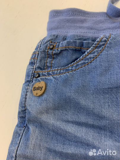 Утепленные джинсы Gulliver 74-80