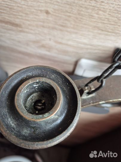 Подсвечник настенный СССР лев