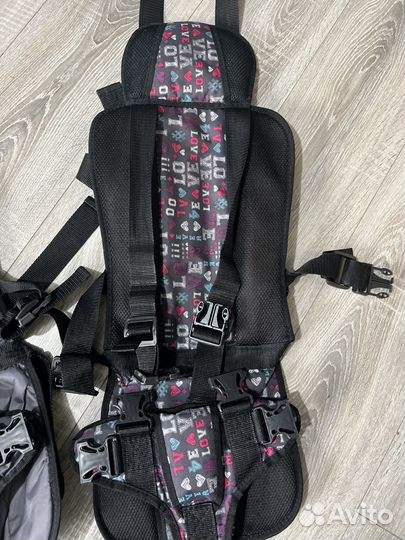 Детское бескаркасное автокресло