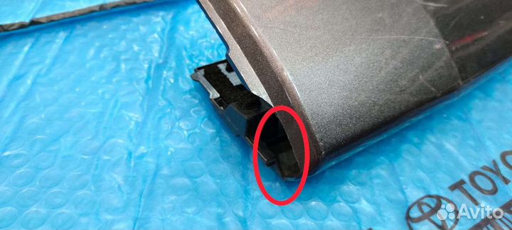 Молдинг двери Хайлендер 3 задний правый 2013-2016