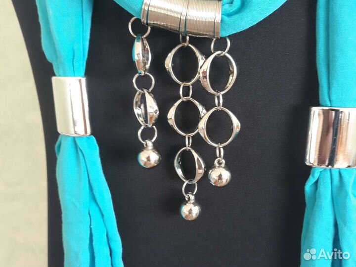 Шарф бохо. в восточном стиле