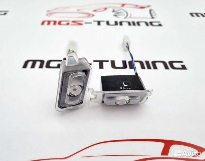 Проекция в зеркала AMG Mercedes S-class W222 C217