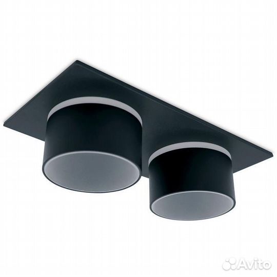 Светильник встраиваемый металлический и акриловый