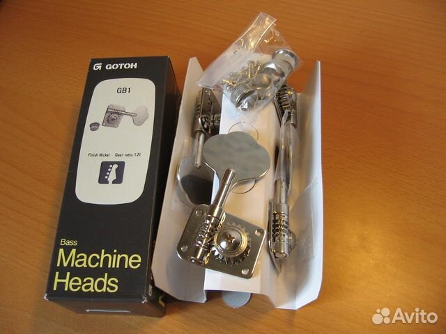 Колки для бас-гитары Gotoh GB-10, vintage