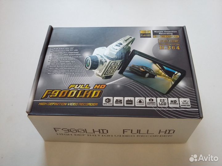 Автомобильный видеорегистратор DVR-F900LHD