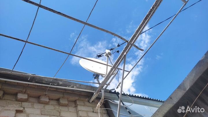 Триколор ресивер Gs e501 +спутниковая тарелка