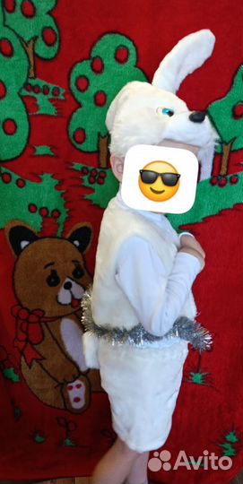 Костюм медведя детский 110 костюм зайца 110