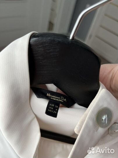 Блузка рубашка Massimo dutti 34