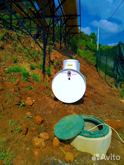 Септик без откачки для семьи