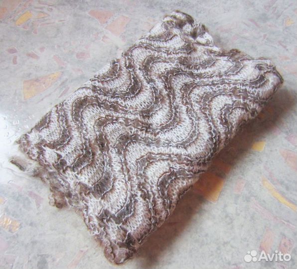 Шарф из натурального пуха