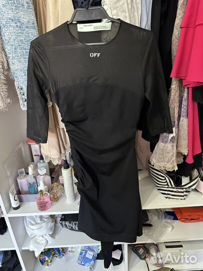 Платье off white