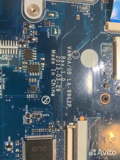 Материнская плата lenovo g505 la-9911p