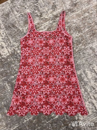 Платье кроше вязаное Zara