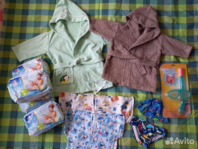 Халат 86, халат 110, подгузники для бассейна