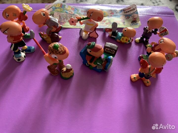 Игрушки из киндера 90х