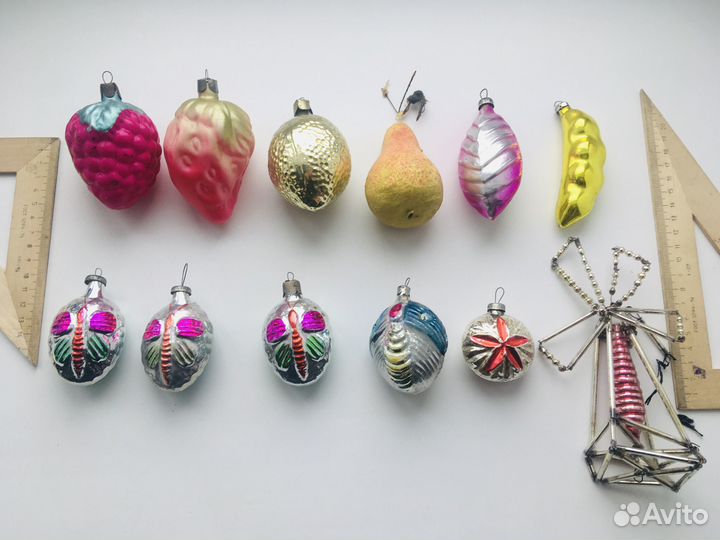 Ёлочные украшения СССР