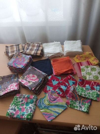 Лоскут ткани весовой для рукоделия