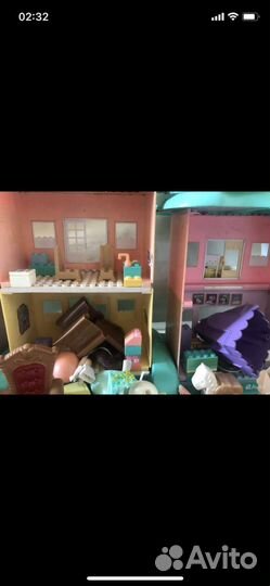 Sylvanian Families lego bloks домик барби