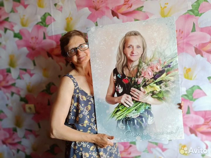 Портрет на холсте